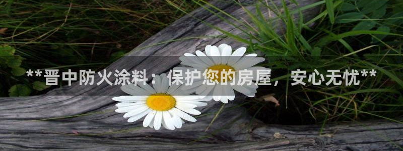 和记官方平台：**晋中防火涂料：保护您的房屋，安心无忧**