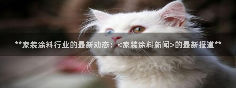 和记ag网页版：**家装涂料行业的最新动态：<家装涂料新闻>的最新报道**