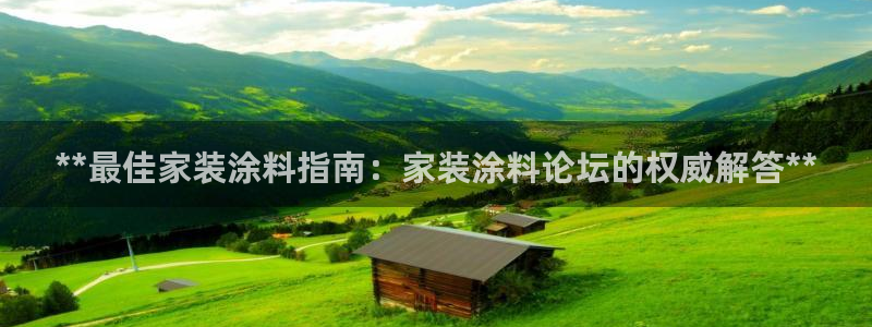 和记娱好网址：**最佳家装涂料指南：家装涂料论坛的权威解答**