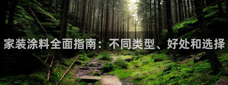 官方和记国际平台登录：家装涂料全面指南：不同类型、好处和选择