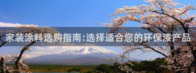 和记官网：家装涂料选购指南:选择适合您的环保漆产品