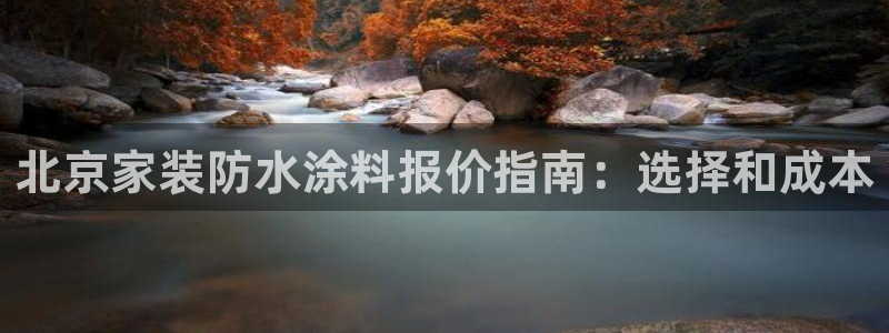 和记官网：北京家装防水涂料报价指南：选择和成本