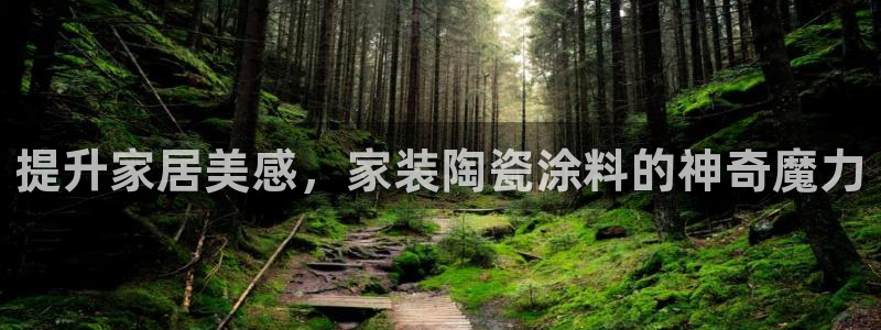 和记登陆：提升家居美感，家装陶瓷涂料的神奇魔力