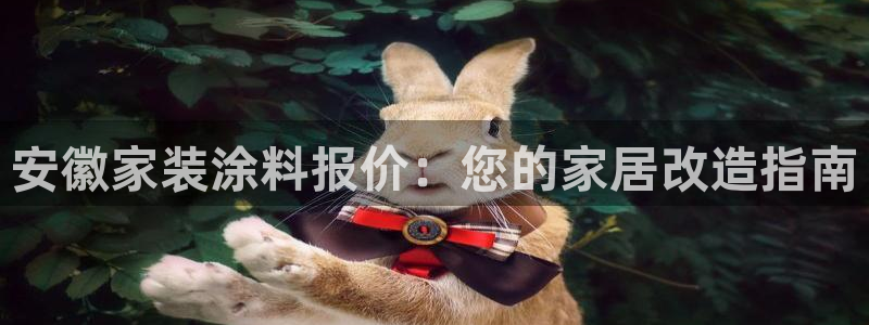 和记 中国官网：安徽家装涂料报价：您的家居改造指南