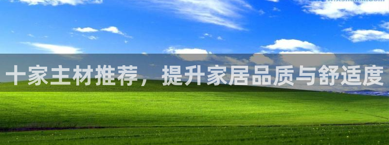 和记官方：十家主材推荐，提升家居品质与舒适度