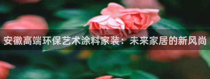 和记官方直营注册导航：安徽高端环保艺术涂料家装：未来家居的新风尚
