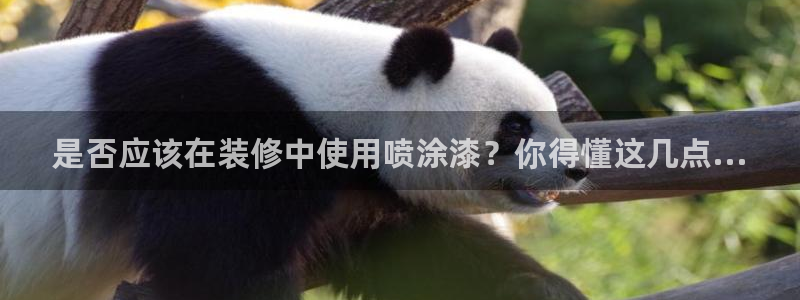 和记h188：是否应该在装修中使用喷涂漆？你得懂这几点...
