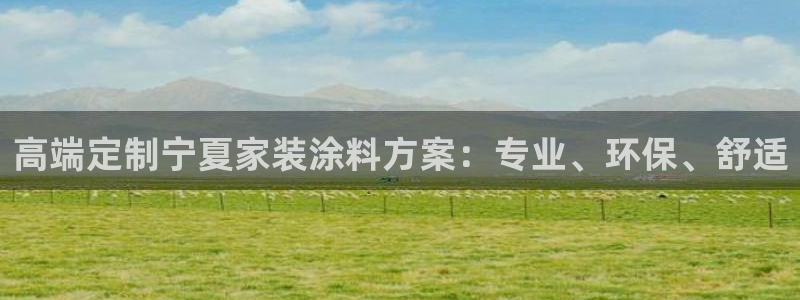 和记hj：高端定制宁夏家装涂料方案：专业、环保、舒适